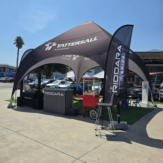 Stands para ferias producida por Tacabra