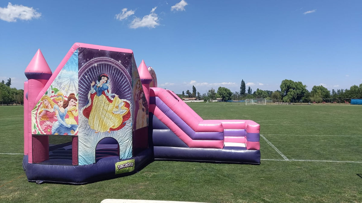Arriendo inflable castillo de Princesas en Santiago