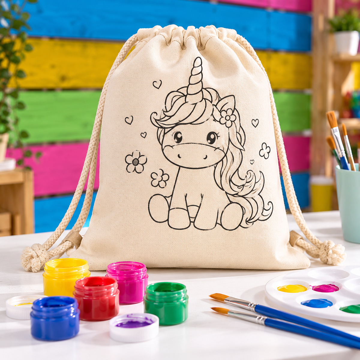Taller Deco crea mochilas Tacabra