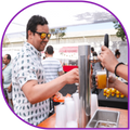 Barra de cerveza schop para eventos Tacabra