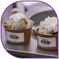Carro de helados tailandeses en rollitos para eventos Tacabra