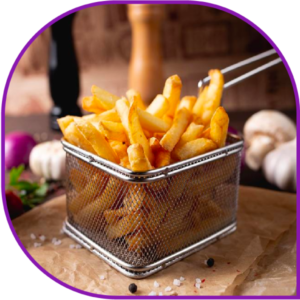 Carro de papas fritas para eventos Tacabra