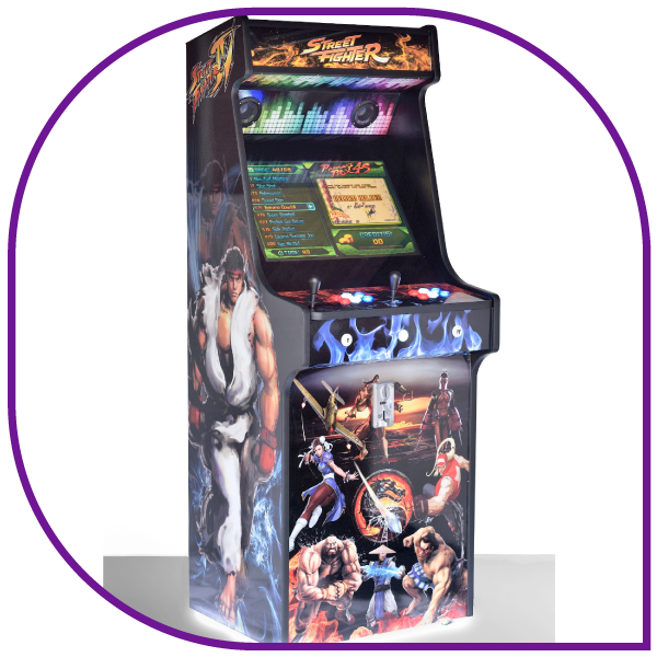 Arriendo de máquina arcade para cumpleaños Tacabra